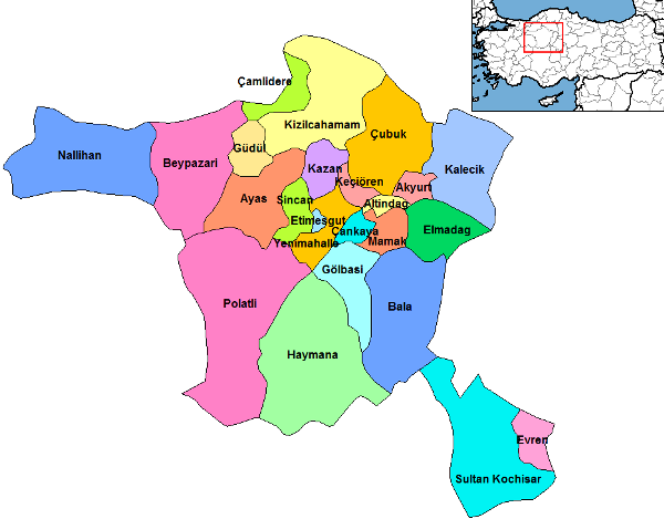 Город Анкара — официальная столица Турции
