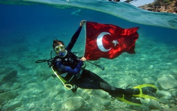 Дайвинг в Турции — красивейшие места от профессионалов