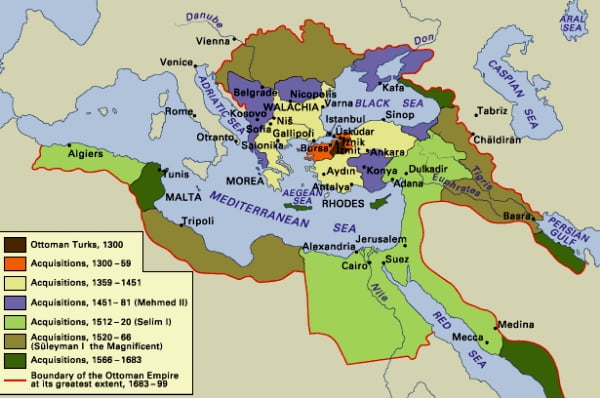 Османская Империя: 16 Интересных фактов